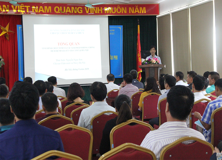 Tăng cường sử dụng chế phẩm sinh học phòng chống bệnh Dịch tả lợn châu Phi