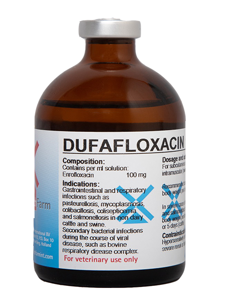 DUFAFLOXACIN 10% INJ