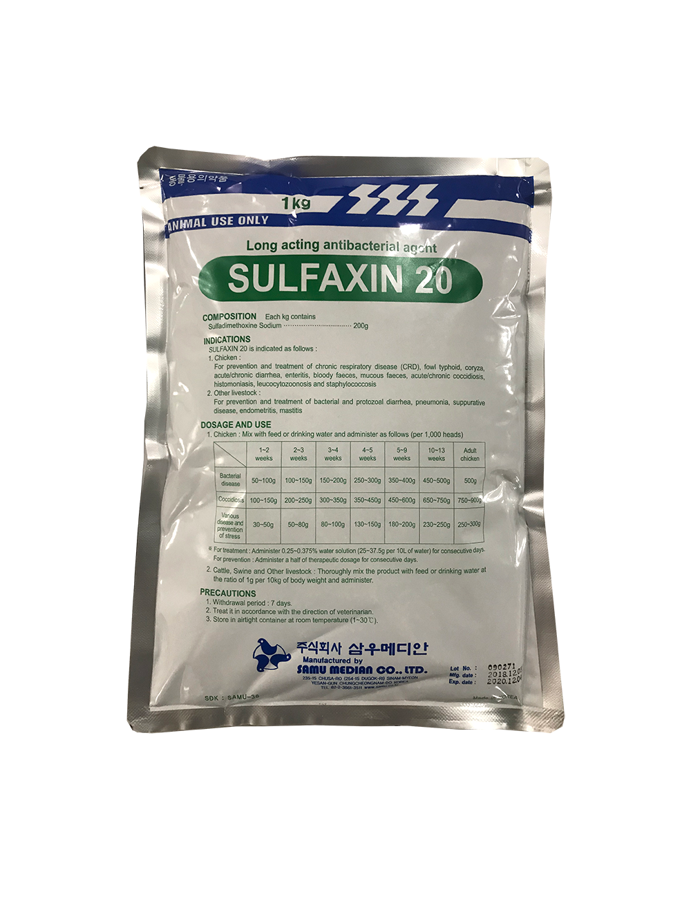 SULFAXIN-20